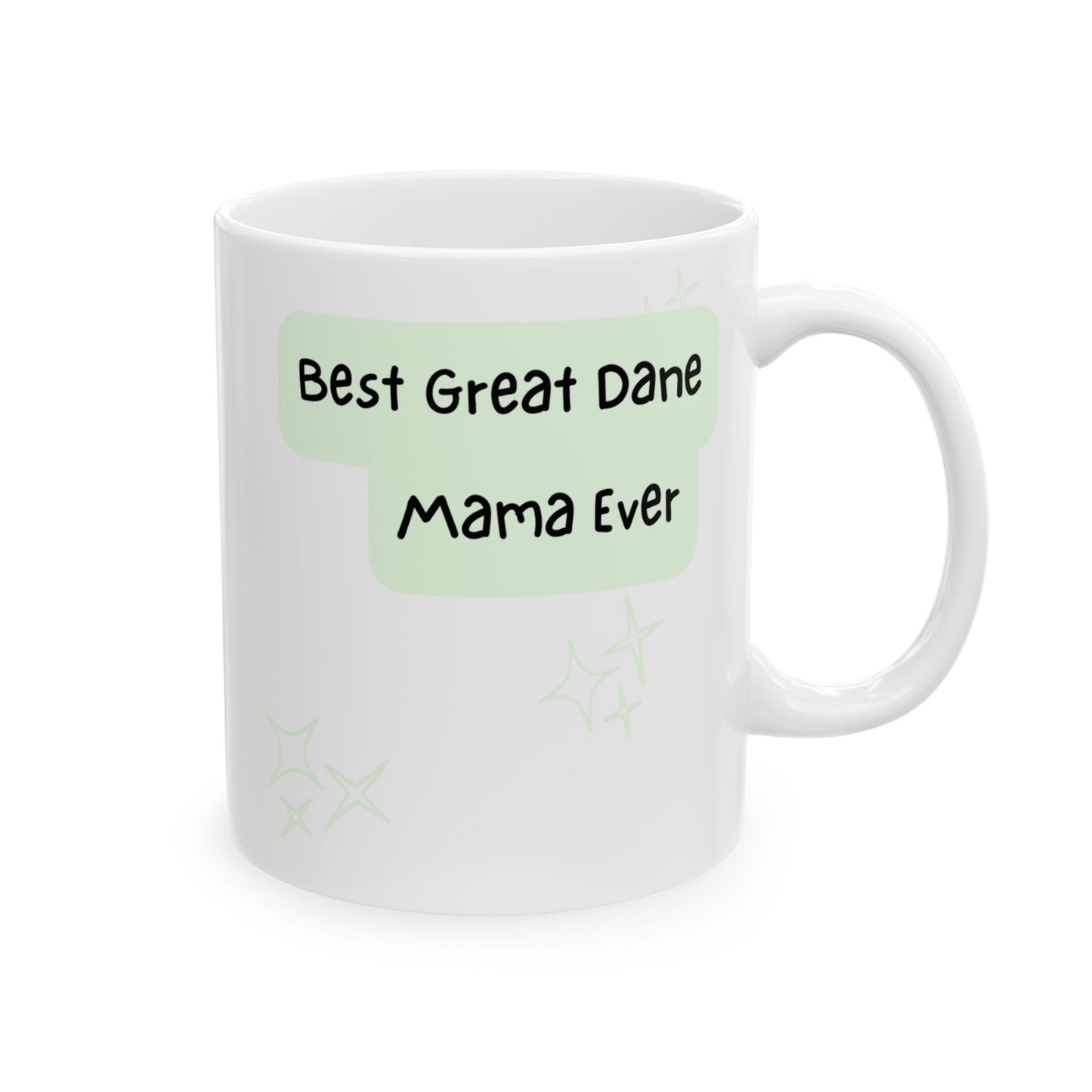 Great Dane Peek-a-Boo Mug | Best Great Dane Mama Gift
