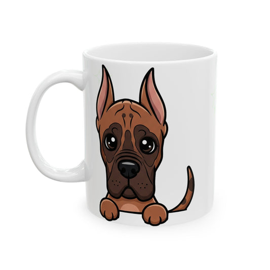 Great Dane Peek-a-Boo Mug | Best Great Dane Mama Gift