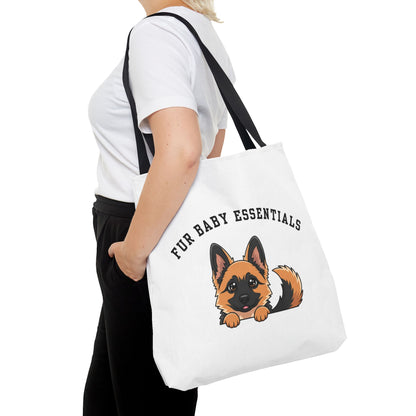 German Shepherd FurBaby Tote Bag