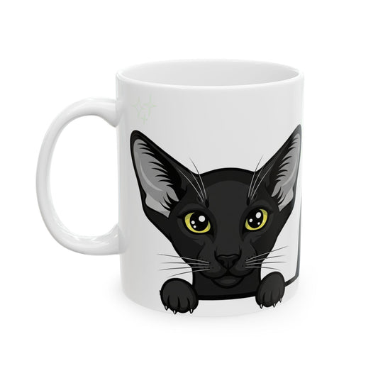 Oriental Shorthair Peek-a-Boo Mug | Best Oriental Shorthair Mama Gift