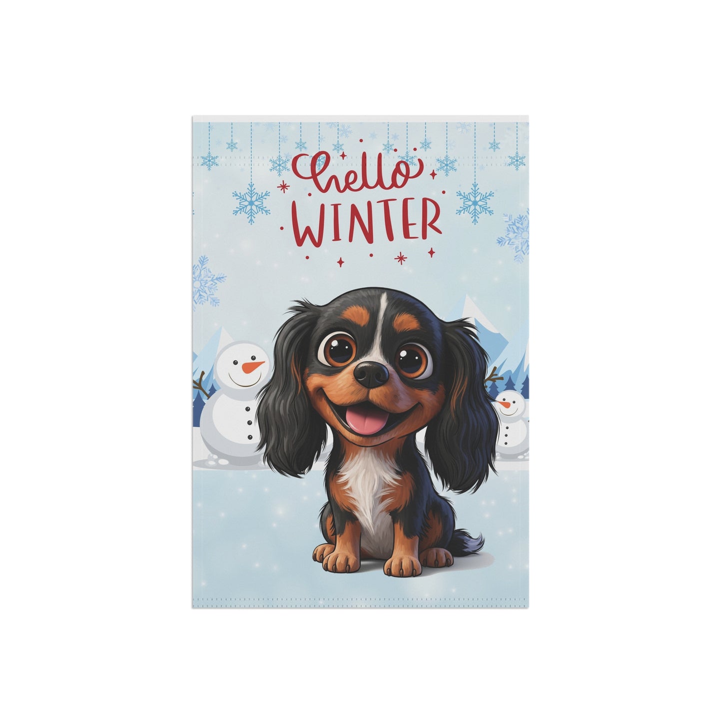 Cavalier Hello Winter Garden Banner