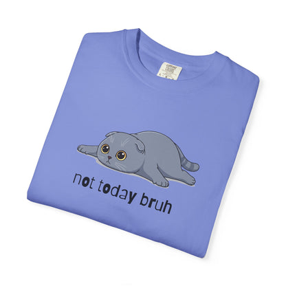 Scottish Fold Not Today Bruh T-Shirt