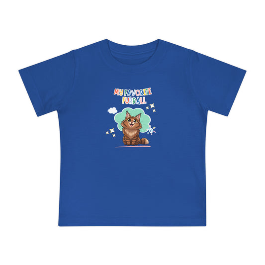 Norwegian Forest Favorite Furball Baby Tee