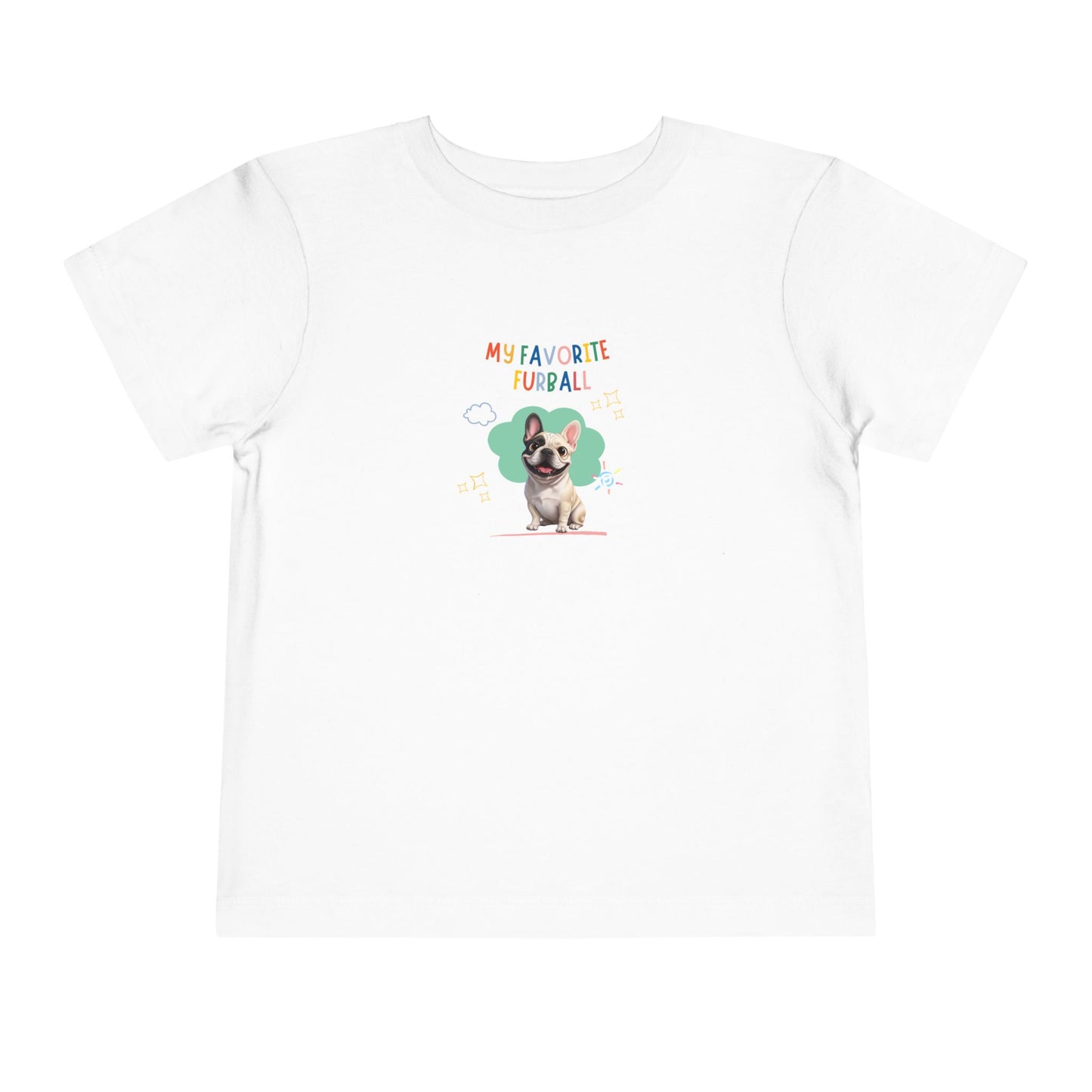 Frenchie Favorite Furball Toddler Tee