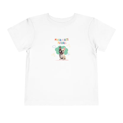 Frenchie Favorite Furball Toddler Tee