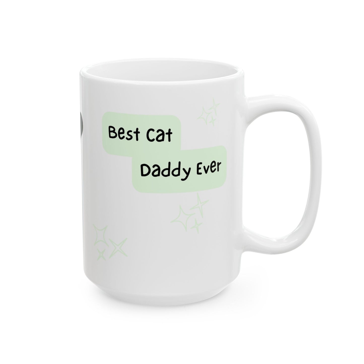 Cat Peek-a-Boo Mug | Best Cat Daddy Gift