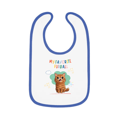 Exotic Shorthair Favorite Furball Baby Bib