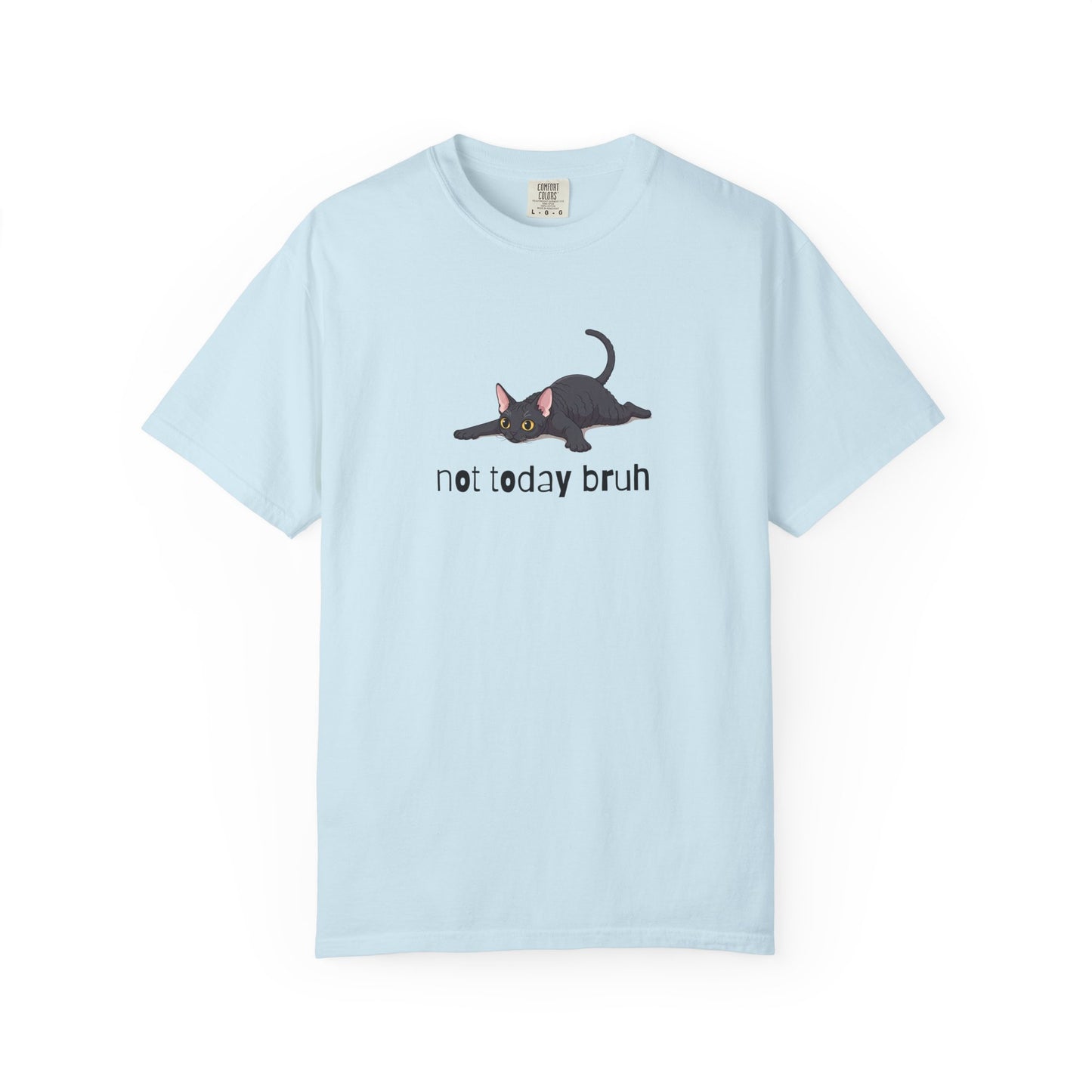 Devon Rex Not Today Bruh T-Shirt