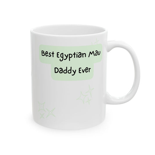 Egyptian Mau Peek-a-Boo Mug | Best Egyptian Mau Daddy