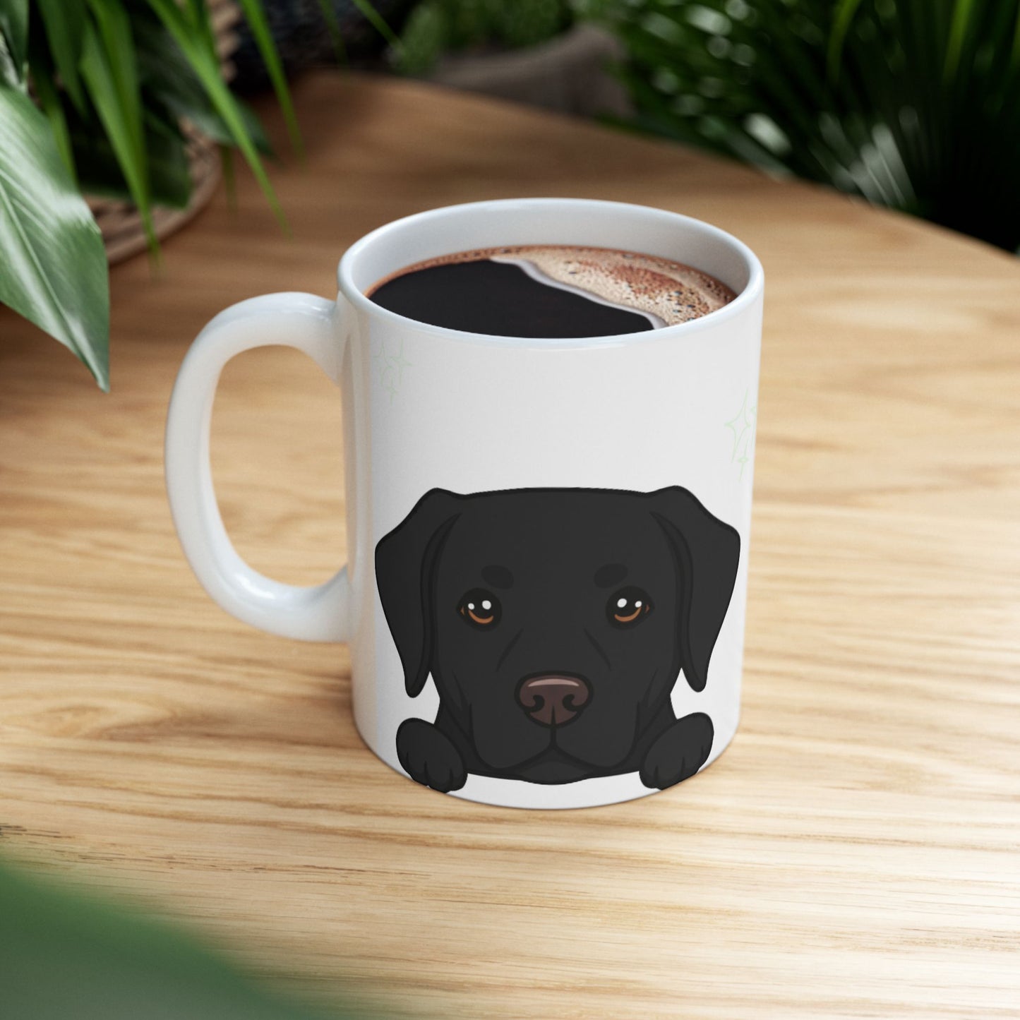 Lab Peek-a-Boo Mug | Best Labrador Retriever Daddy Gift