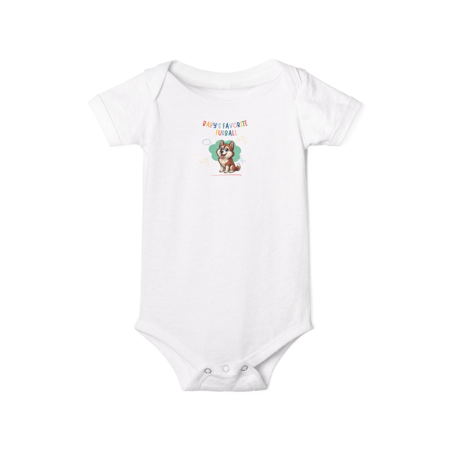 Husky Favorite Furball Onesie