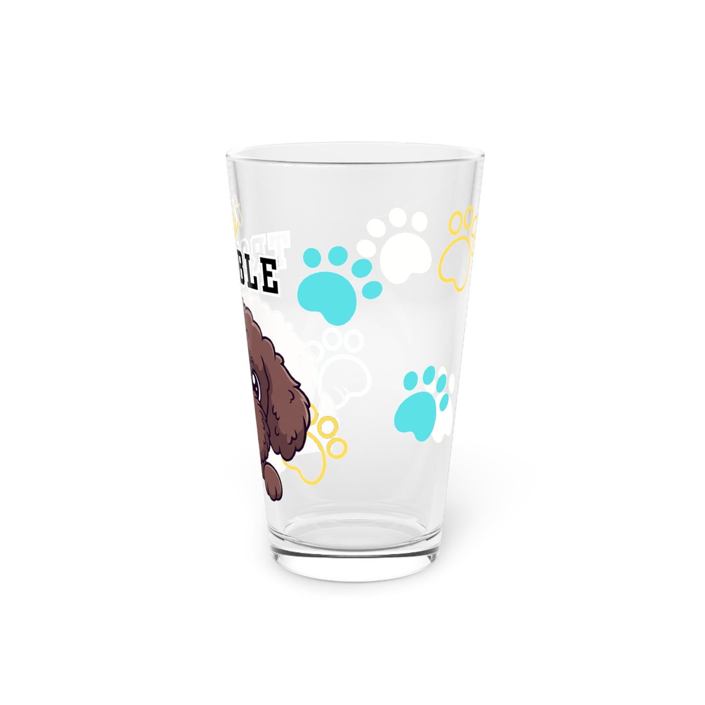 Portie Tiny Trouble Pint Glass