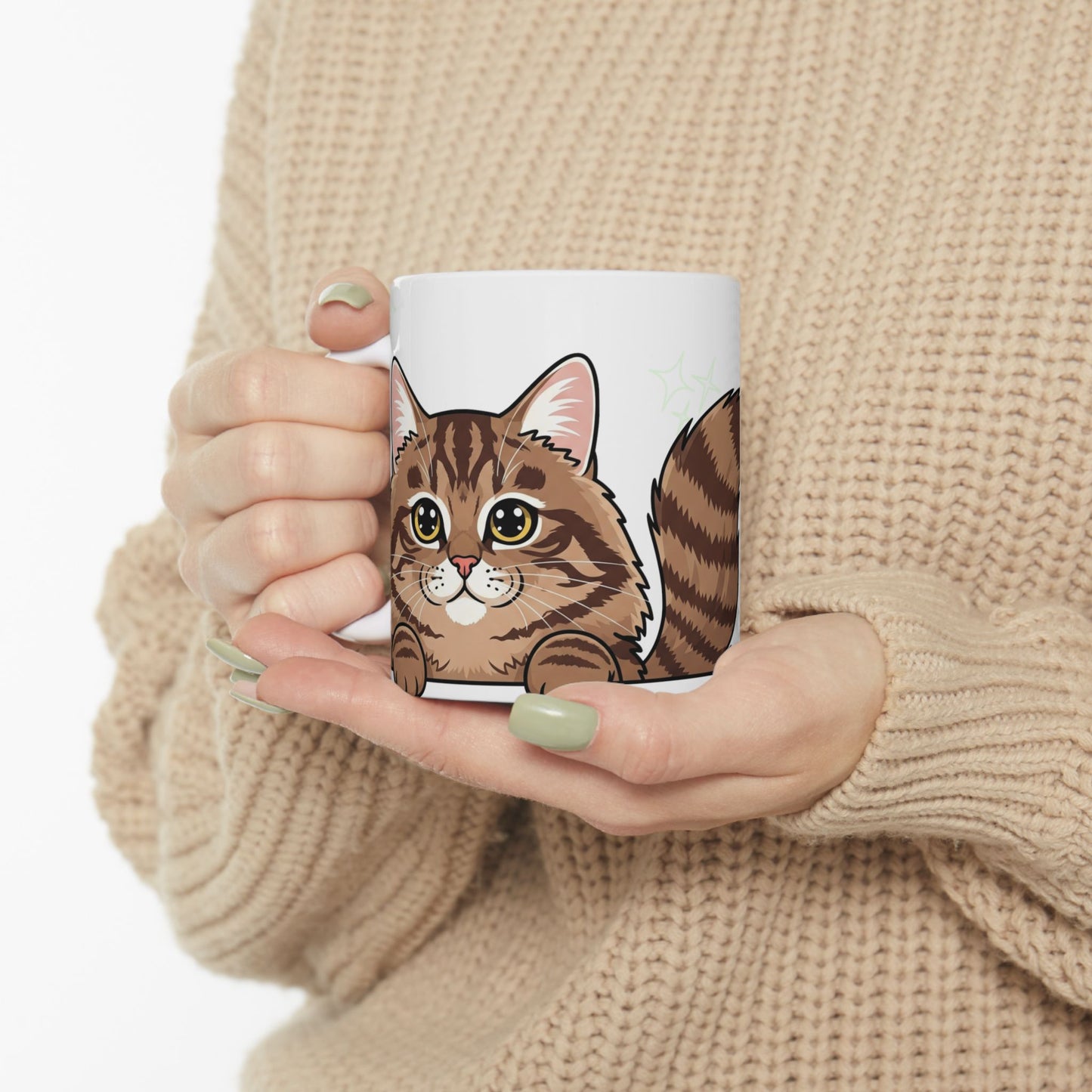 Siberian Peek-a-Boo Mug | Best Siberian Mama Gift