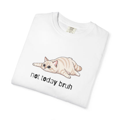 Long hair cream cat Not Today Bruh T-Shirt