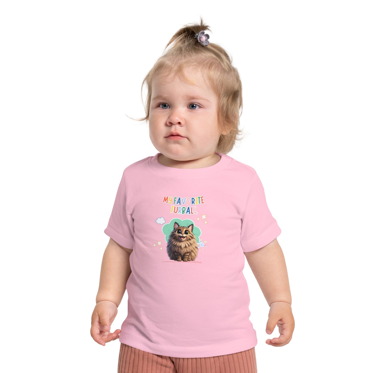 Siberian Cat Favorite Furball Baby Tee