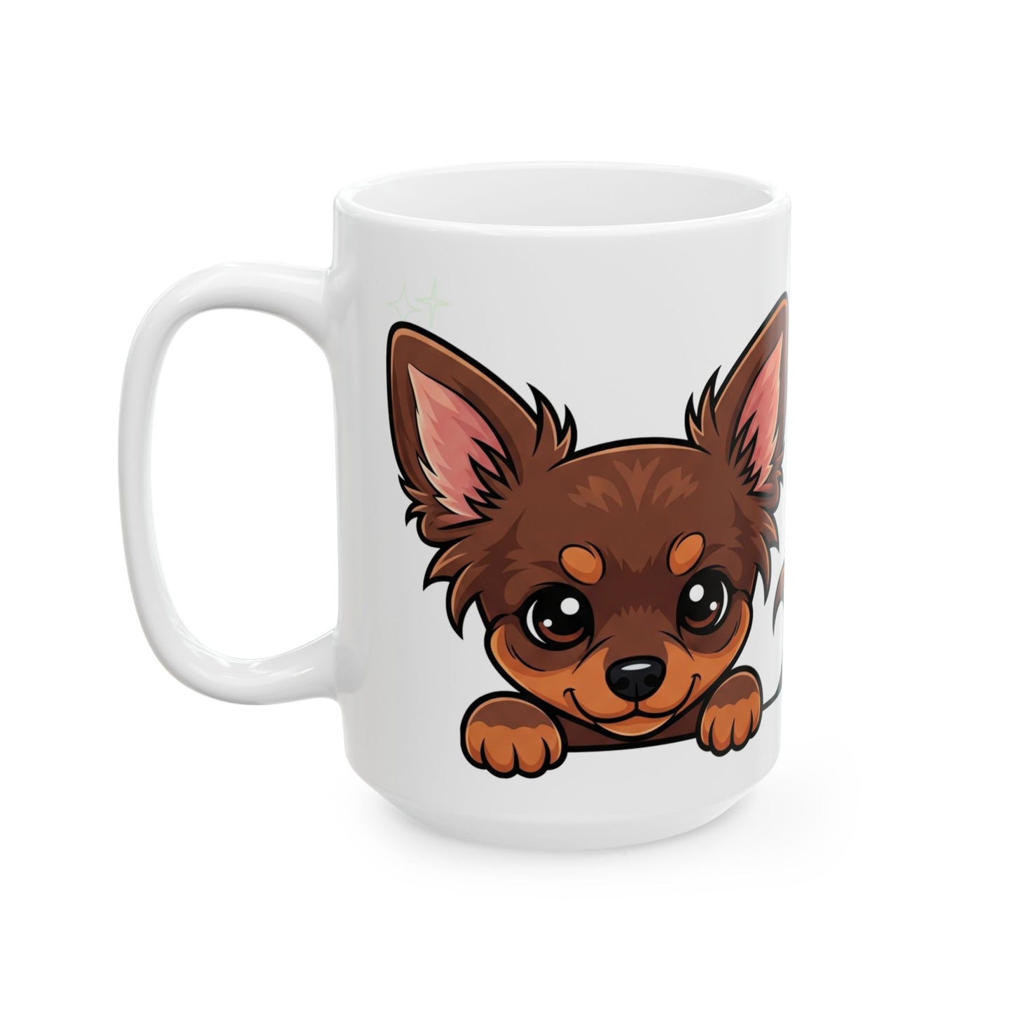Chihuahua Peek-a-Boo Mug | Best Chihuahua Mama Gift