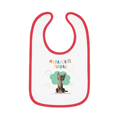 Ocicat Favorite Furball Baby Bib
