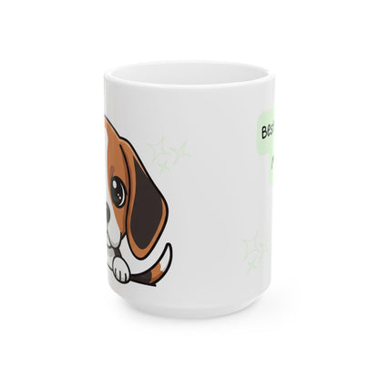 Beagle Peek-a-Boo Mug | Best Beagle Mama Gift