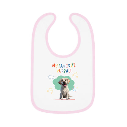 Labrador Favorite Furball Baby Bib
