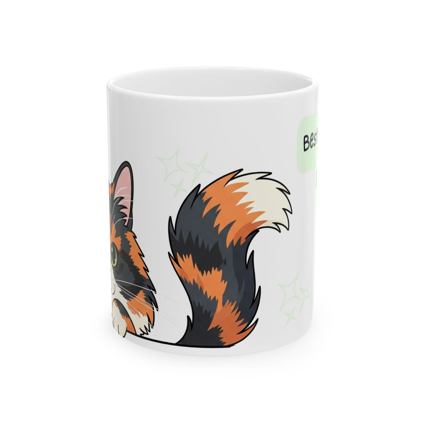 Cat Peek-a-Boo Mug | Best Cat Daddy Gift