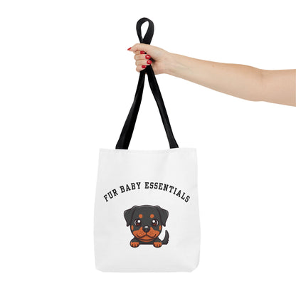 Rottweiler FurBaby Tote Bag