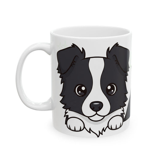 Border Collie Peek-a-Boo Mug | Best Border Collie Mama Gift