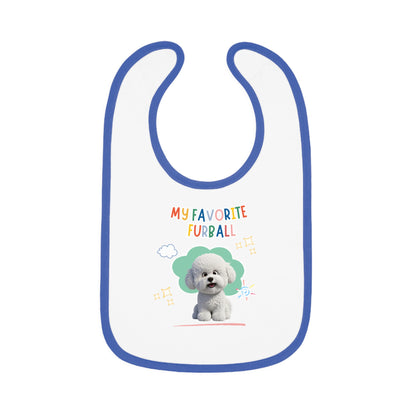Bichon Frise Favorite Furball Baby Bib