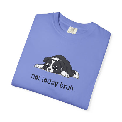 Border Collie Not Today Bruh T-Shirt