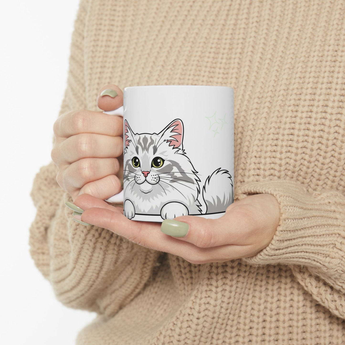 Siberian Peek-a-Boo Mug | Best Siberian Mama Gift