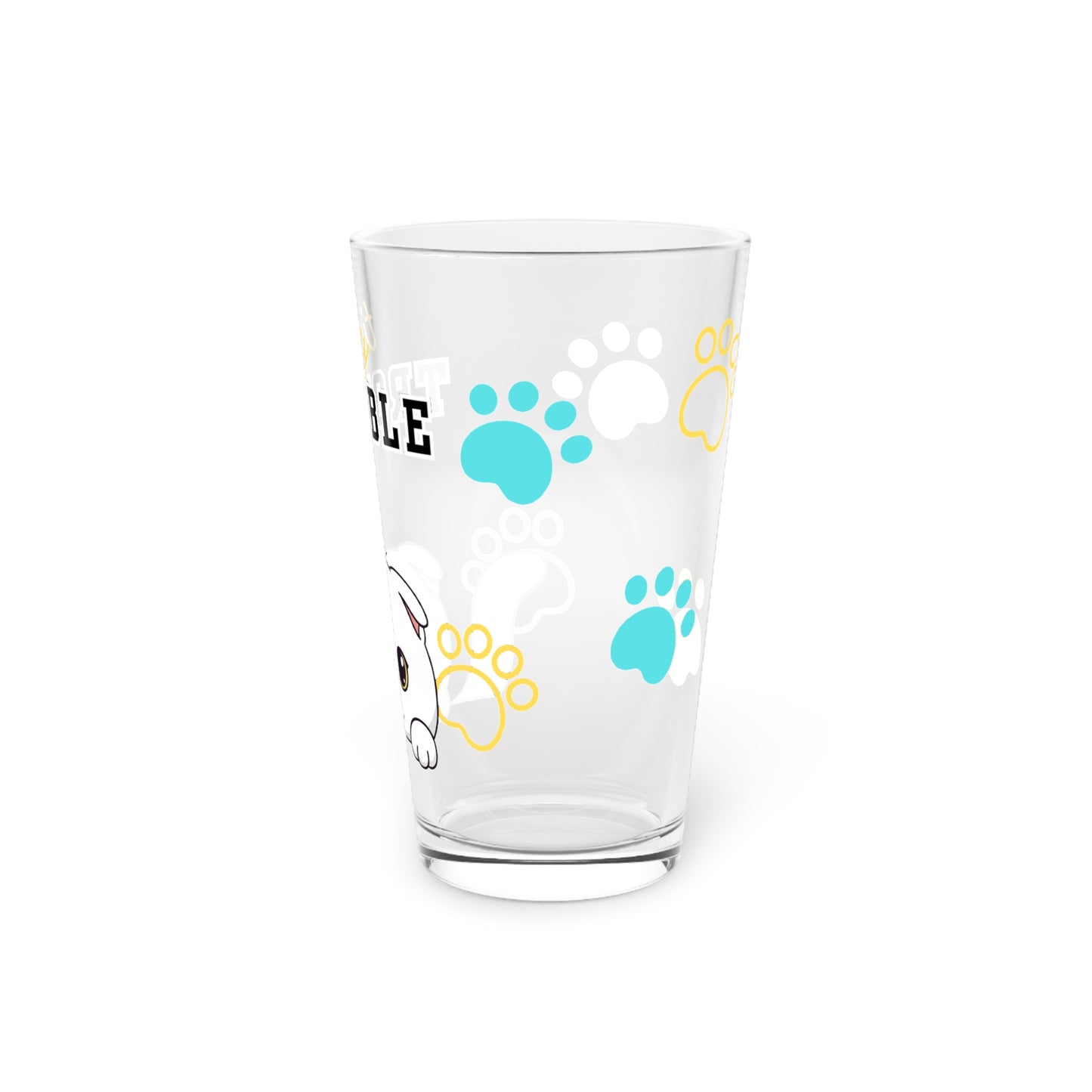 Scottish Fold Tiny Trouble Pint Glass