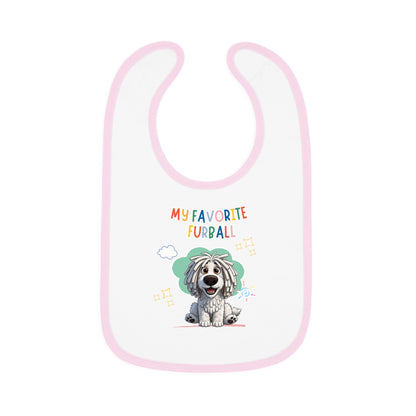 Komondor Favorite Furball Baby Bib