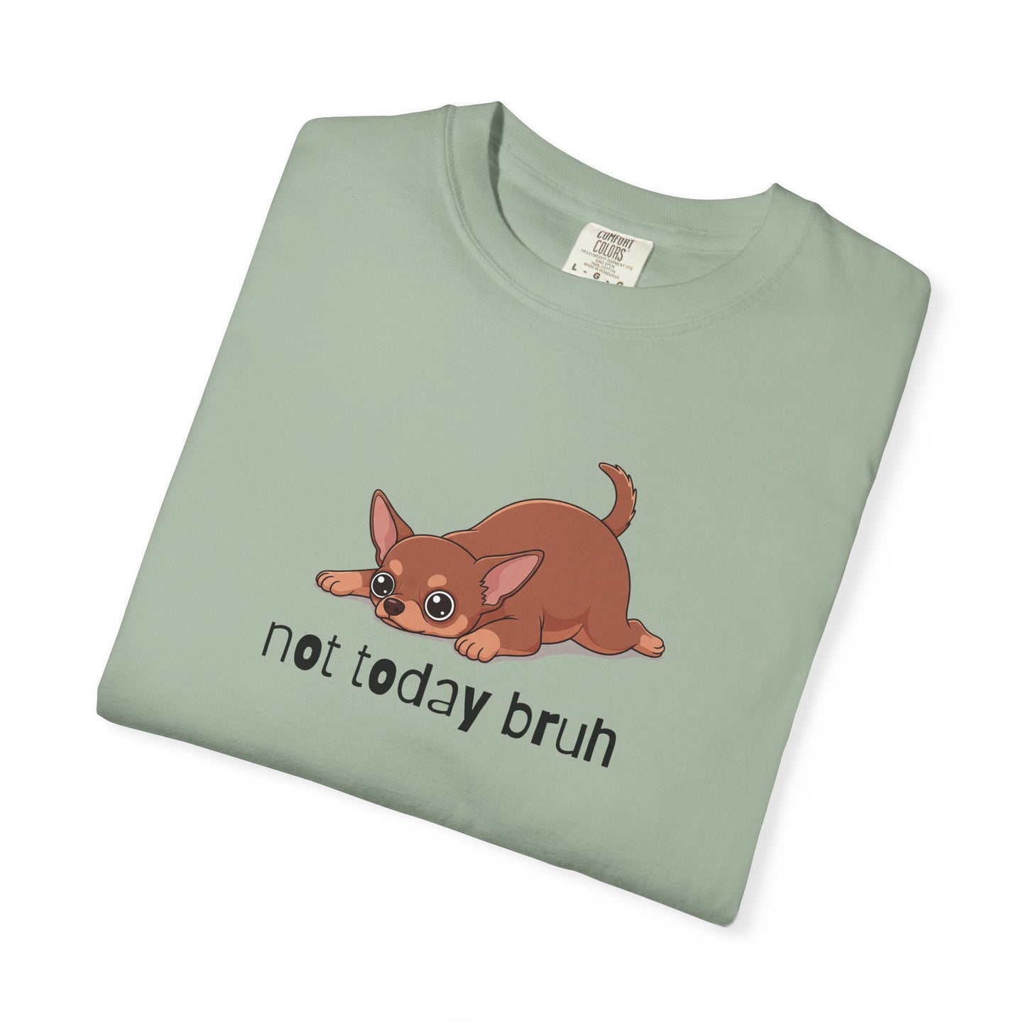 Chihuahua Not Today Bruh T-Shirt