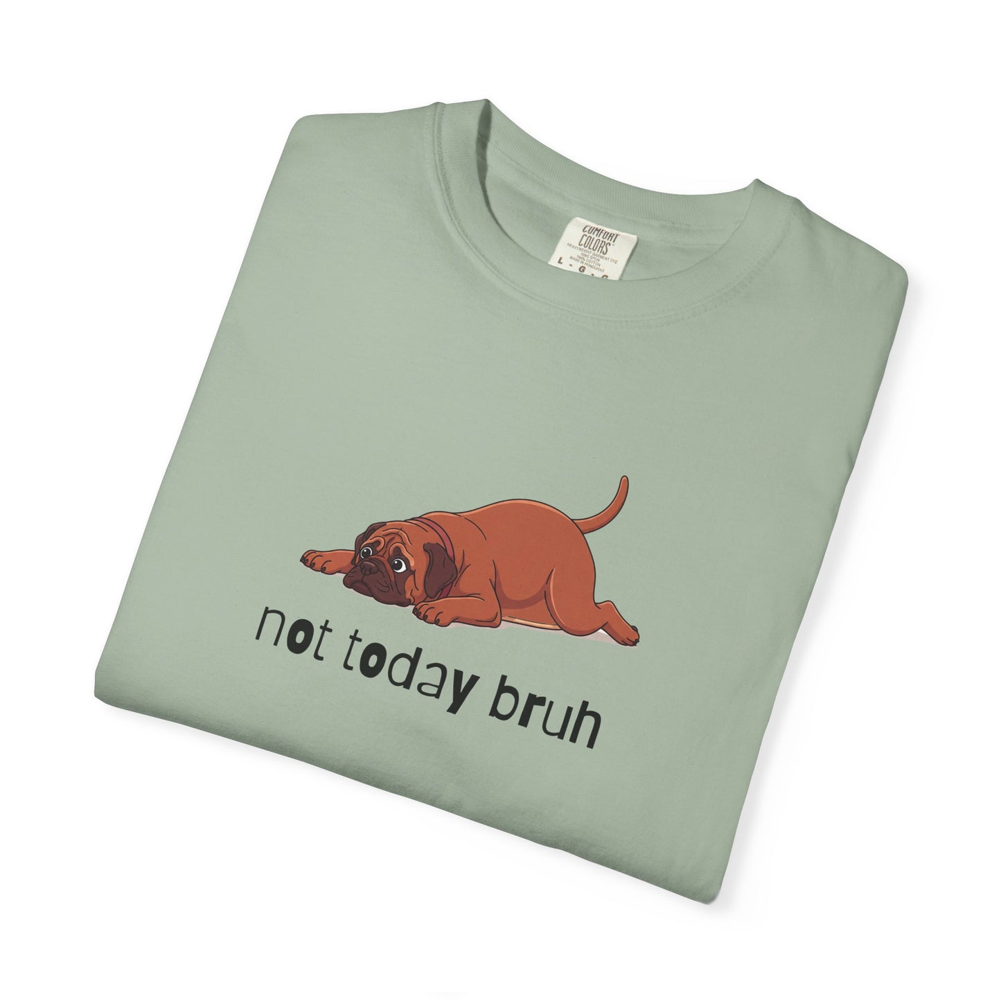 Mastiff Not Today Bruh T-Shirt