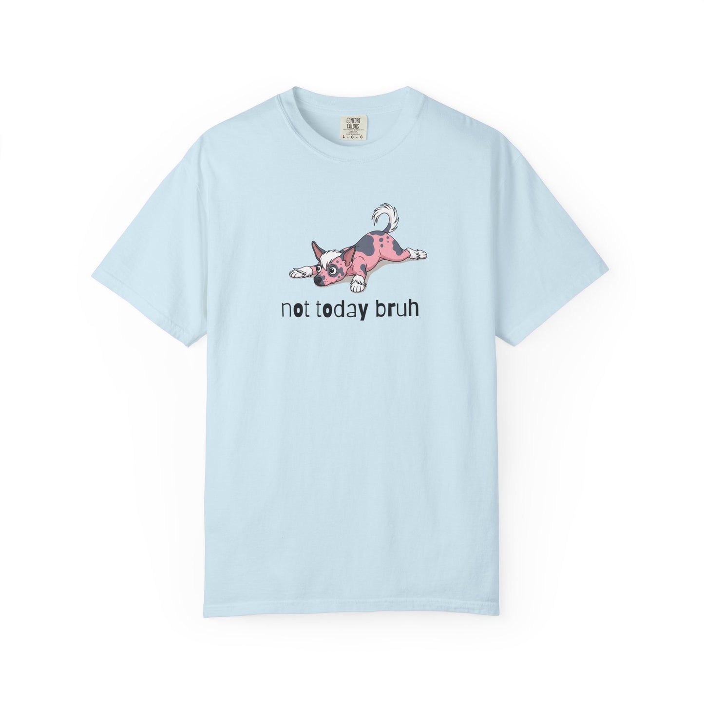 Chinese Crested Not Today Bruh T-Shirt