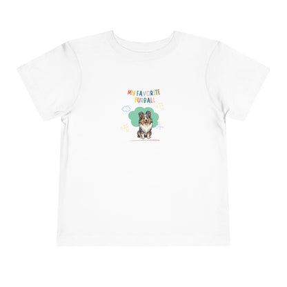 Sheltie Favorite Furball Toddler Tee
