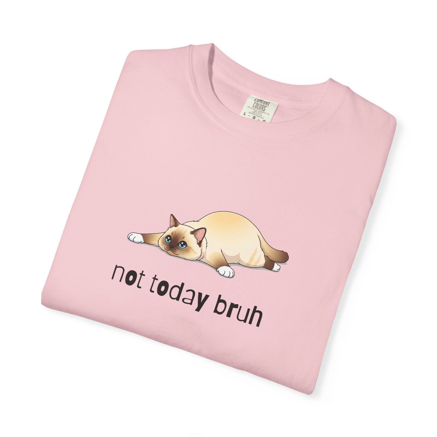 Siamese Not Today Bruh T-Shirt