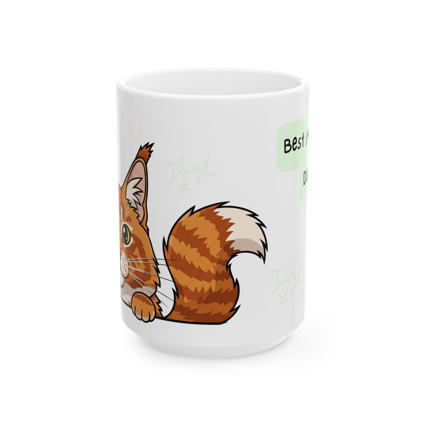 Maine Coon Peek-a-Boo Mug | Best Maine Coon Daddy Gift
