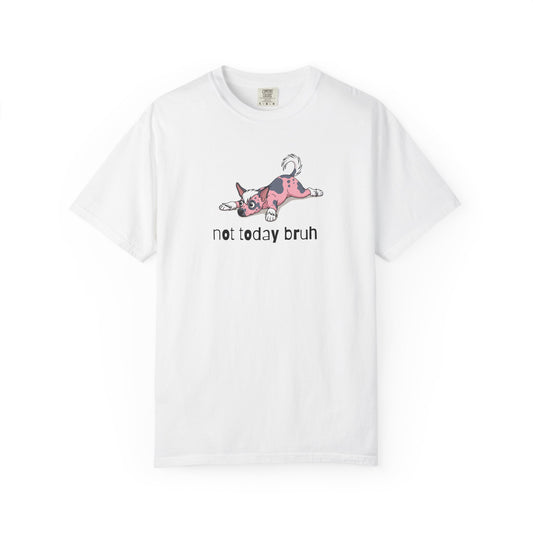 Chinese Crested Not Today Bruh T-Shirt