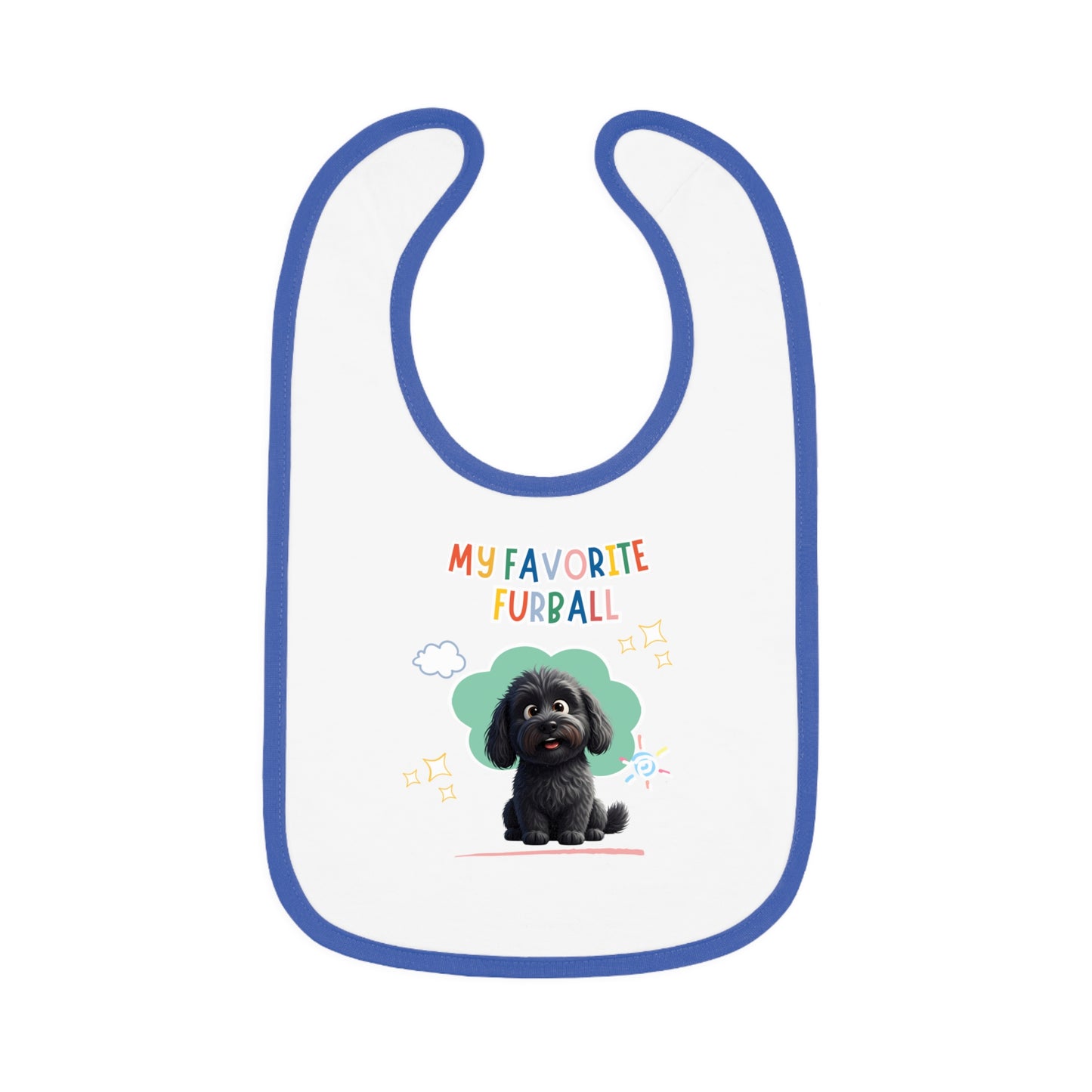 Doodle Favorite Furball Baby Bib