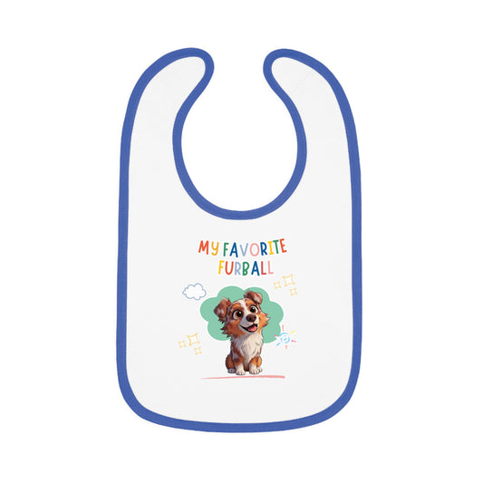 Aussie Favorite Furball Baby Bib