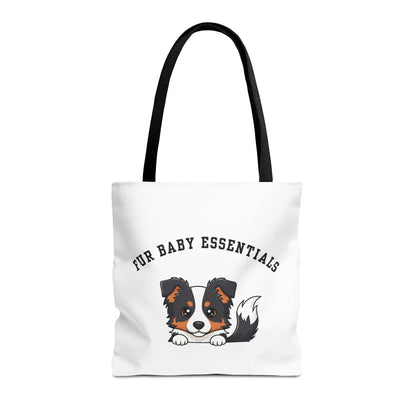 Border Collie FurBaby Tote Bag