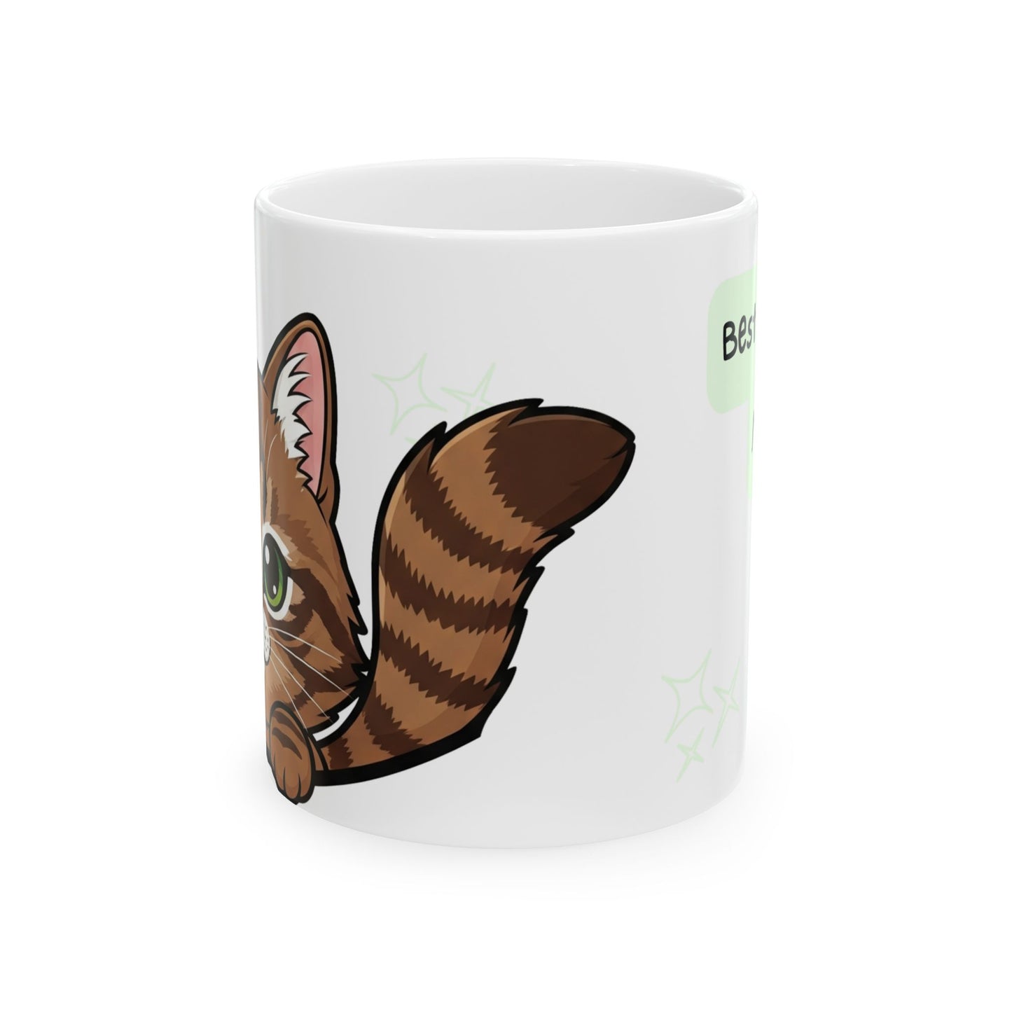 Cat Peek-a-Boo Mug | Best Cat Mama Gift