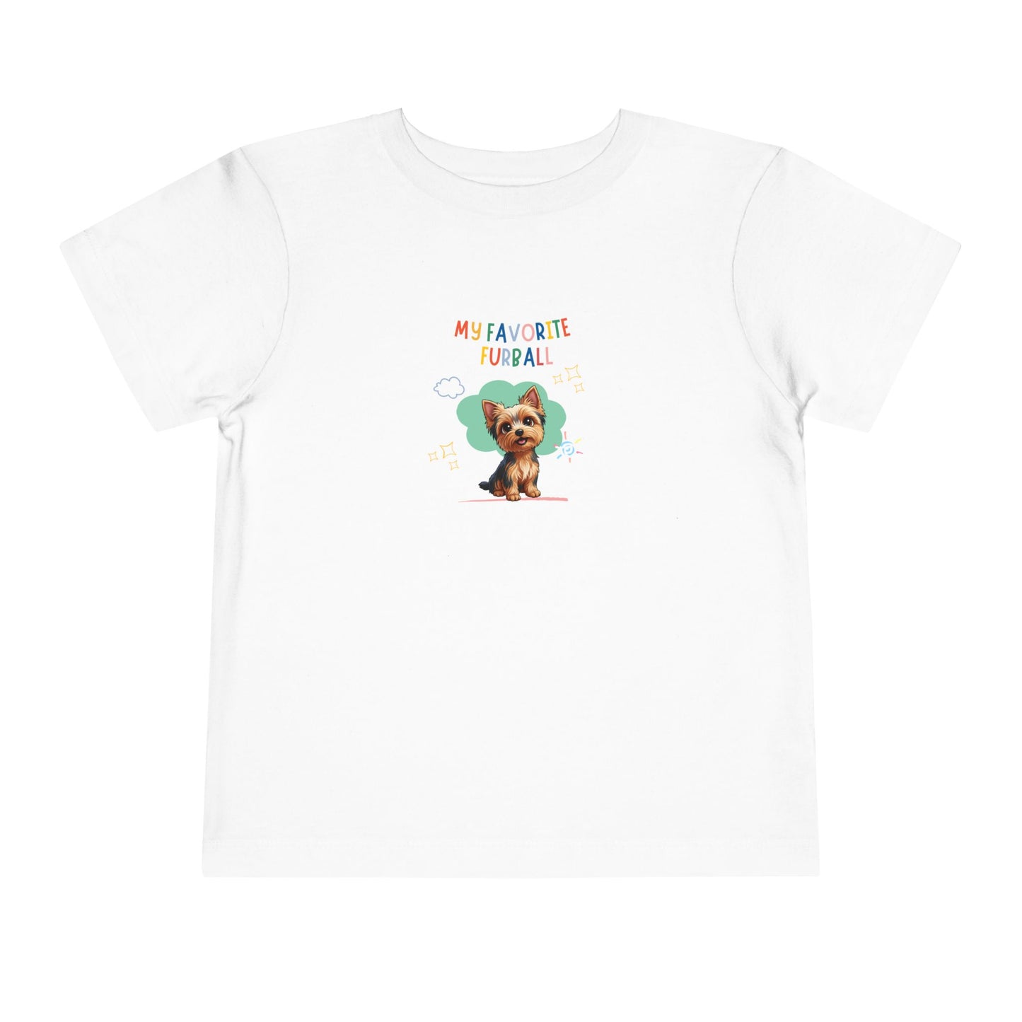 Yorkie Favorite Furball Toddler Tee
