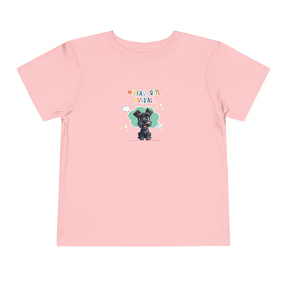Schnauzer Favorite Furball Toddler Tee