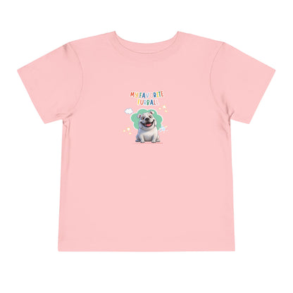 Bulldog Favorite Furball Toddler Tee