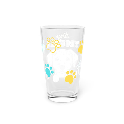 Dalmation Tiny Trouble Pint Glass