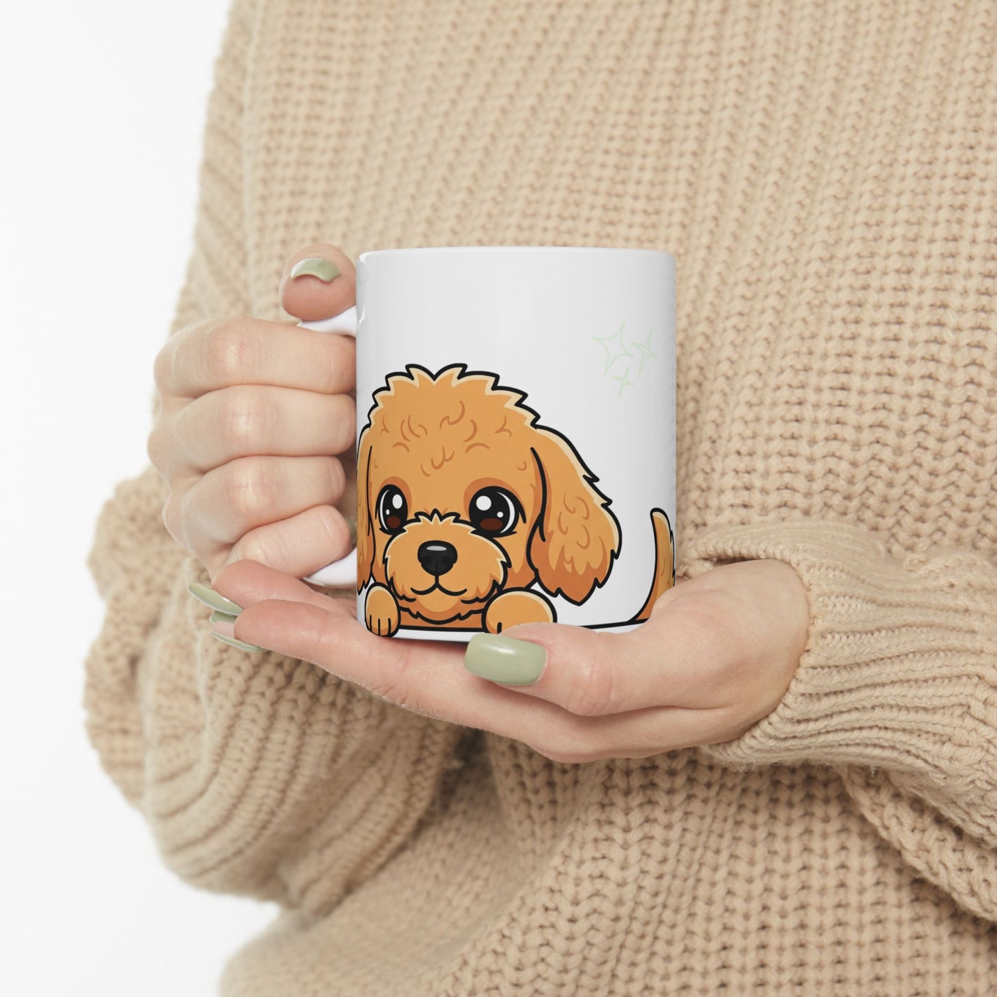 Doodle Peek-a-Boo Mug | Best Doodle Mama Gift