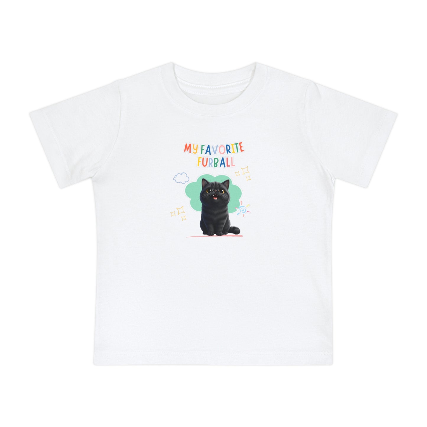 Exotic Shorthair Favorite Furball Baby Tee