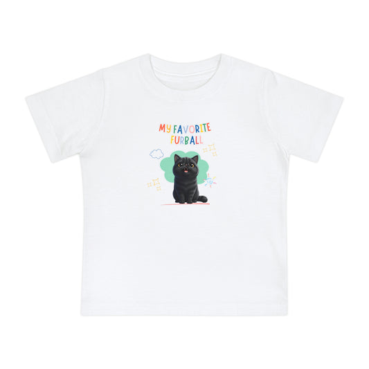 Exotic Shorthair Favorite Furball Baby Tee