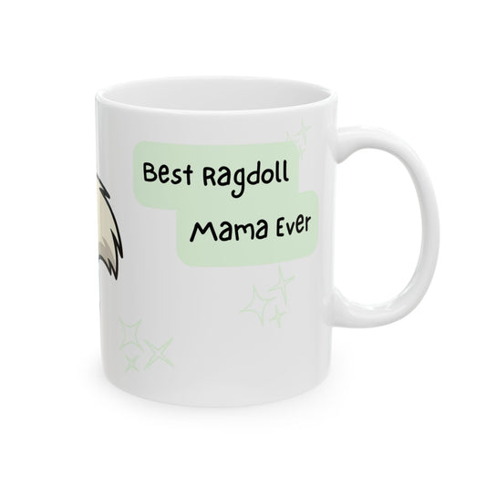 Ragdoll Peek-a-Boo Mug | Best Ragdoll Mama Gift